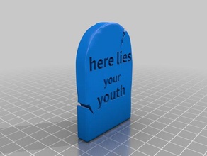 de la juventud personalizado 3d print model - Mito3D