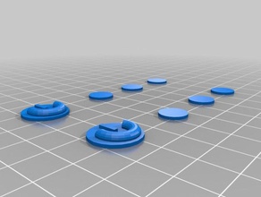 y's buttons 3d printing 3d print model - Mito3D