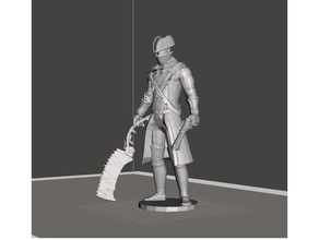 yharnam hunter - pelo sangue modelos 3d print model - Mito3D