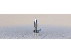 hobby foguete pronto impressão de lançamento diy 3d print model - Mito3D