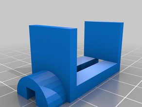 my small customized cable holder office 3d print model - Mito3D