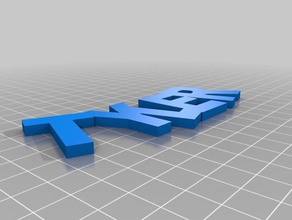 tyler nombre La impresión en 3d 3d print model - Mito3D