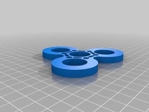 original spinner 3d printing customized fidget fun toy 3d print model - Mito3D