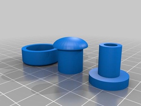 filament feeder cap modified 3d printer accessories 3d print model - Mito3D