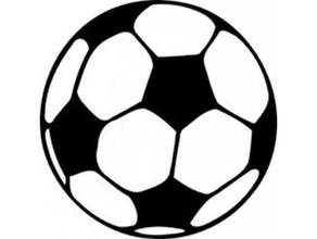 Fußball-Fußball-ball 42x42x2mm 3d-drucken Fußball Fußball-Halskette Fußball-team locke Fußball-Medaillon soccerball Fußball-ball 3d print model - Mito3D