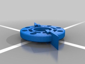 flash fidget spinner La impresión en 3d 3d print model - Mito3D