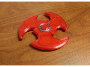 níquel shuriken fidget giratório mecânico de brinquedos spinner 3d print model - Mito3D