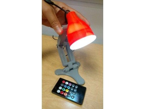led lámpara de escritorio los hogares 3d print model - Mito3D