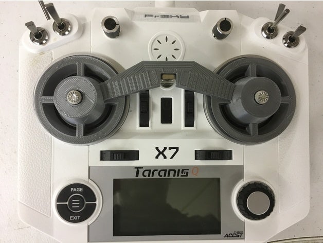 taranis q x7 gimbal guard protector r c Fahrzeuge 3D print model - Mito3D