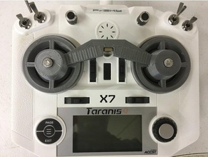 taranis x7 gimbal koruyucu q r c araçlar 3d print model - Mito3D