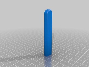 il mio personalizzato semplice lama da bisturi di copertura utensili a mano su misura 3d print model - Mito3D