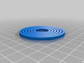 simple gyroscopique anneaux faciles à imprimer jouets mécaniques personnalisé 3d print model - Mito3D