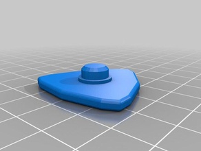 mon personnalisés largeur constante fidget spinner puzzles personnalisé 3d print model - Mito3D
