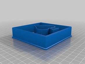 mein Pik-cookie-cutter Küche und Esszimmer kundengebundene 3d print model - Mito3D