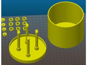 teniendo limpiador herramientas los rodamientos fidget spinner rodamiento 3d print model - Mito3D