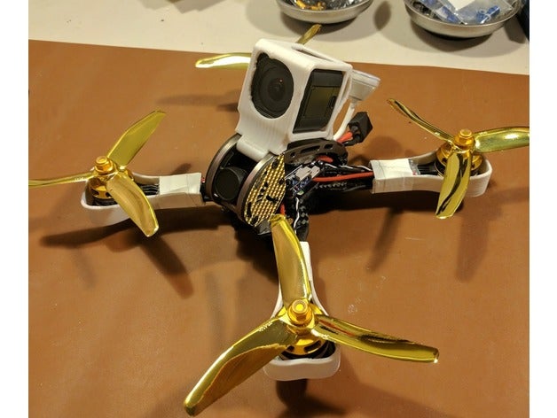 geprc gep-lx5 leopard gopro sessione runcam 3 montare opere lx4 lx6 lxs r c i veicoli drone lx5 mount di montaggio multirotor quadcopter 3D print model - Mito3D