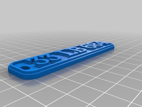 33 lb 684 keychains customized 3d print model - Mito3D