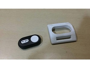 xiaomi yi remote wrist strap holder camera action waterproof mount 3d print model - Mito3D