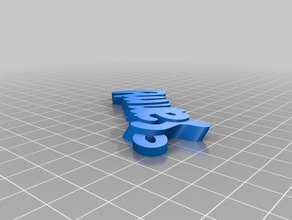 sammy organização personalizado 3d print model - Mito3D