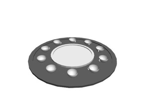 tazas modelos círculo de la copa 3d print model - Mito3D