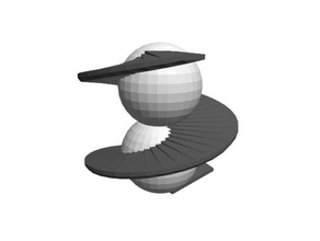vite a sfere modelli 3d print model - Mito3D