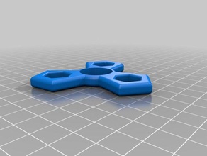 19mm 626zz spinner m8 nut toy & game accessories 3d print model - Mito3D
