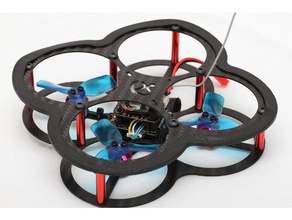 bumper o80 frame toy & game accessories drone quad quadcopter 3d print model - Mito3D