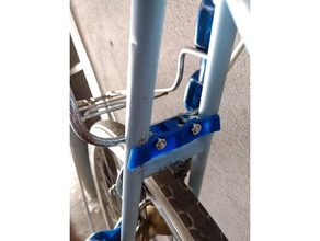 bike rack-adapter sport & im freien - adapter Fahrrad rack 3d print model - Mito3D