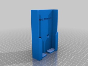 wallfixture bank login device handelsbanken 3d print model - Mito3D