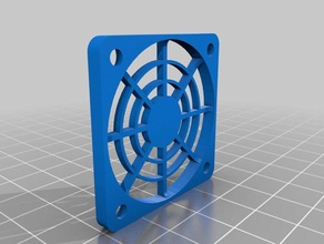 grille de protection du ventilateur makeblock mgiraffe Imprimante 3d accessoires 3d print model - Mito3D