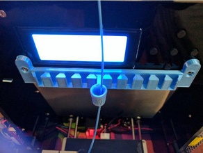 adjustable filament holder 3d printer accessories 3d print model - Mito3D