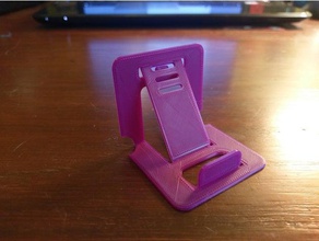 pliable stand pour téléphone L'impression 3d percée cool de carte crédit universelle 3d print model - Mito3D