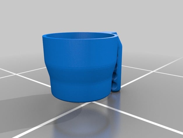 cold-1 handle 3d printing cup holder 3D print model - Mito3D