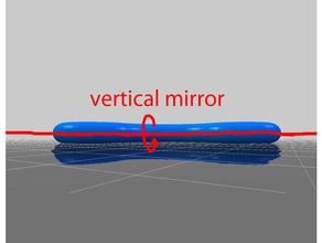 spinner Symmetrie vertikale spiegelung Spielzeug & Spiele 3d print model - Mito3D