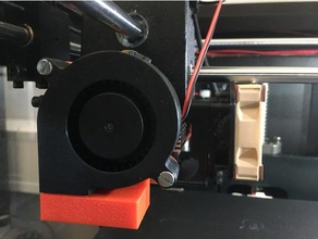 raise3d 35mm, 40mm fã do adaptador Impressora 3d de peças 3d print model - Mito3D