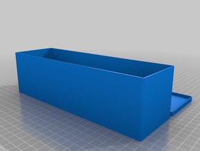 hobby box compartment tool holders & boxes customized 3d print model - Mito3D
