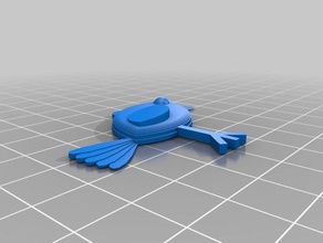 uno de patas las aves el arte interactivo 3d print model - Mito3D
