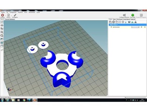 spinner pacman gadgets 3d print model - Mito3D