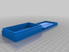 la mia full box2 i contenitori su misura 3d print model - Mito3D