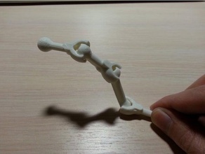 rotule openscad pièces de la balle joint à connecteur conjointe 3d print model - Mito3D