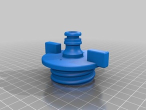 mclouis gardena water fill cap automotive motorhome 3d print model - Mito3D