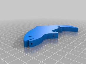 Forellen-key-chain bottle-opener sport & im freien 3d print model - Mito3D