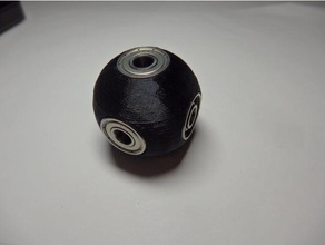 esfera fidget giratório brinquedos & games o tdah bola brinquedo eletrônico de granada figit spiners spinners 3d print model - Mito3D