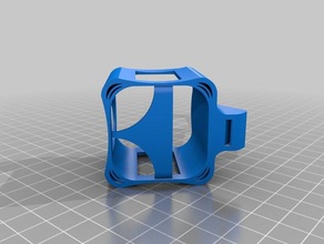 hyperfloss gopro sessão de montagem r c veículos use fio dental fpv 3d print model - Mito3D
