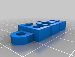 ede organization customized 3d print model - Mito3D