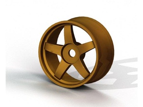1 10 rc drift rim 2 3d printing mags openrc car wheels 3d print model - Mito3D