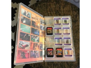 nintendo switch game card case america video games cartridge 3d print model - Mito3D