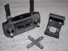 dji mavic remote holder r c vehicles 3d print model - Mito3D