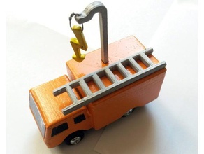 small truck ladder lightning toys & games 3d print model - Mito3D