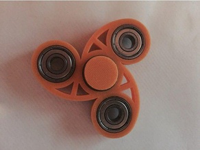 geo fidget spinner toys & games 3d print model - Mito3D